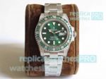 Noob Factory Dealer Rolex Submariner Replica Green Diamond Watch 40MM
